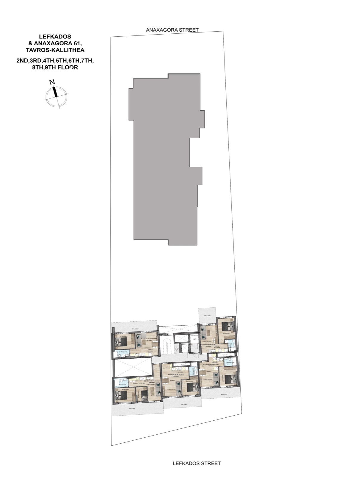 Leukados & Anaxagora 61, Kallithea-Tavros 22