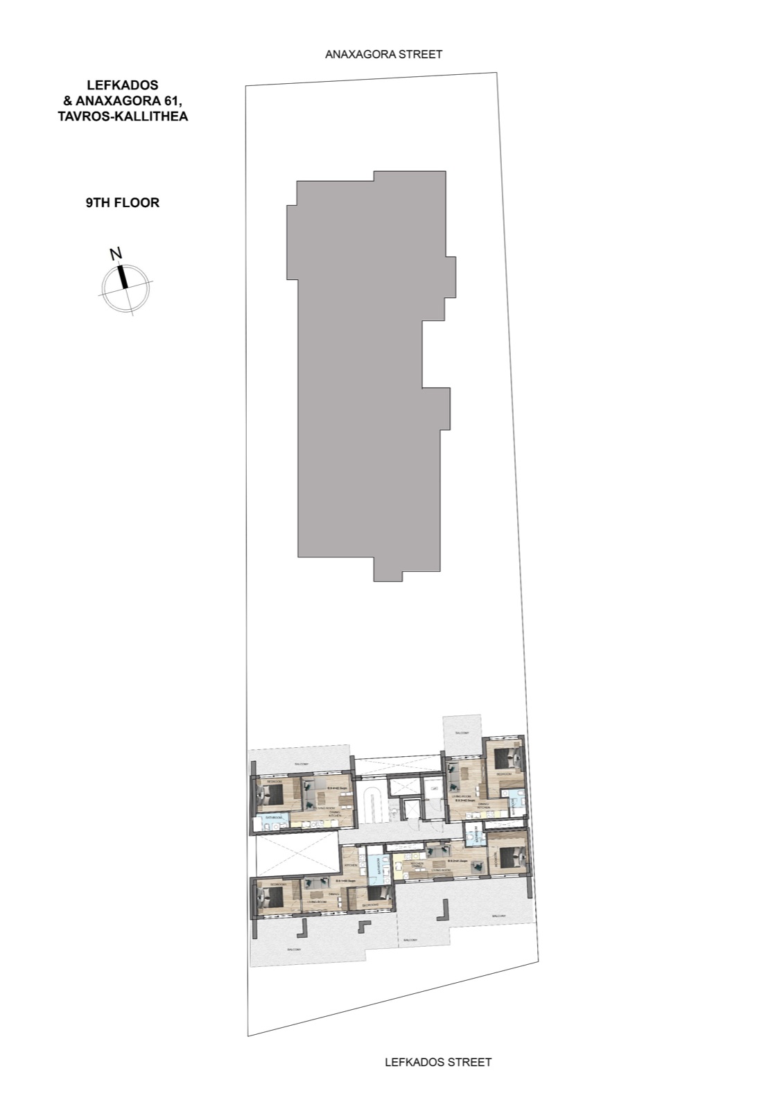 Leukados & Anaxagora 61, Kallithea-Tavros 23