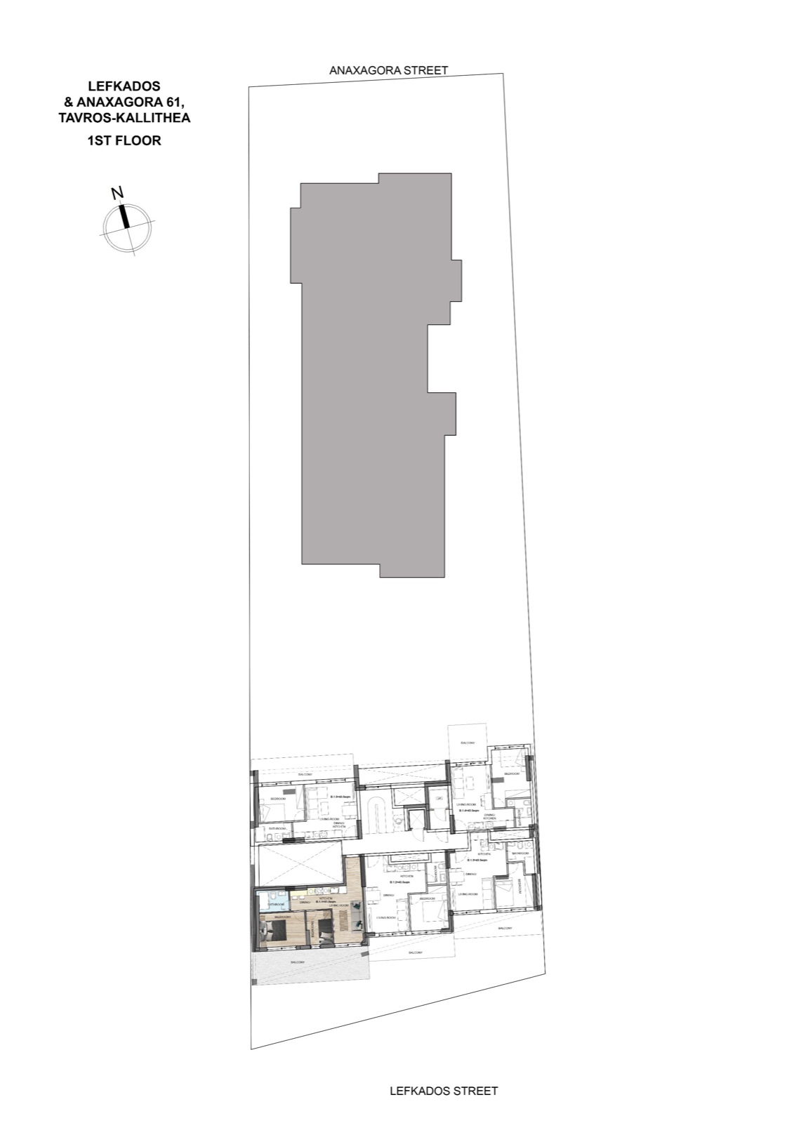 Leukados & Anaxagora 61, Kallithea-Tavros 30
