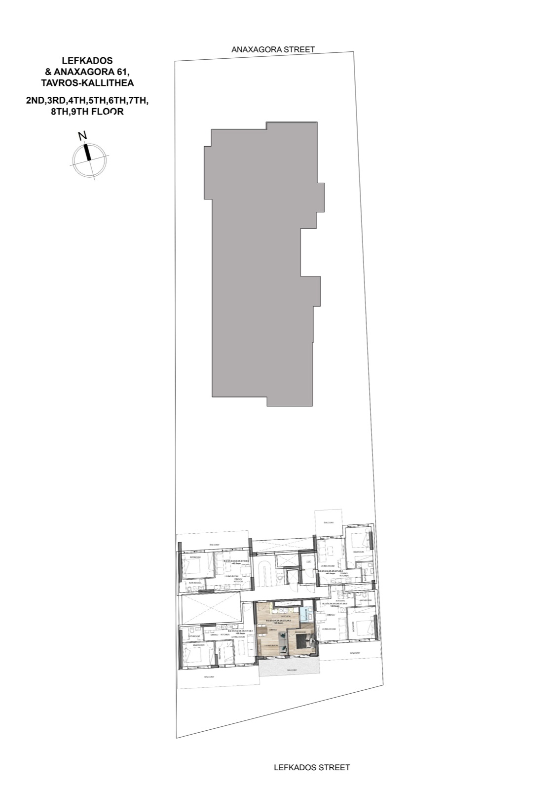 Leukados & Anaxagora 61, Kallithea-Tavros 34