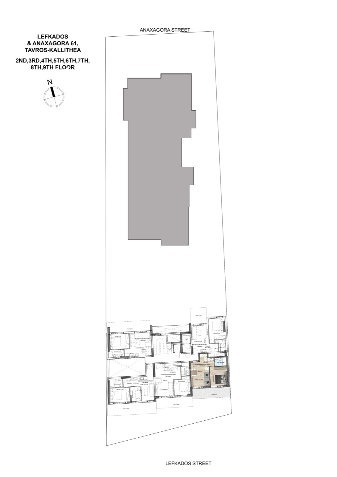 Leukados & Anaxagora 61, Kallithea-Tavros 35
