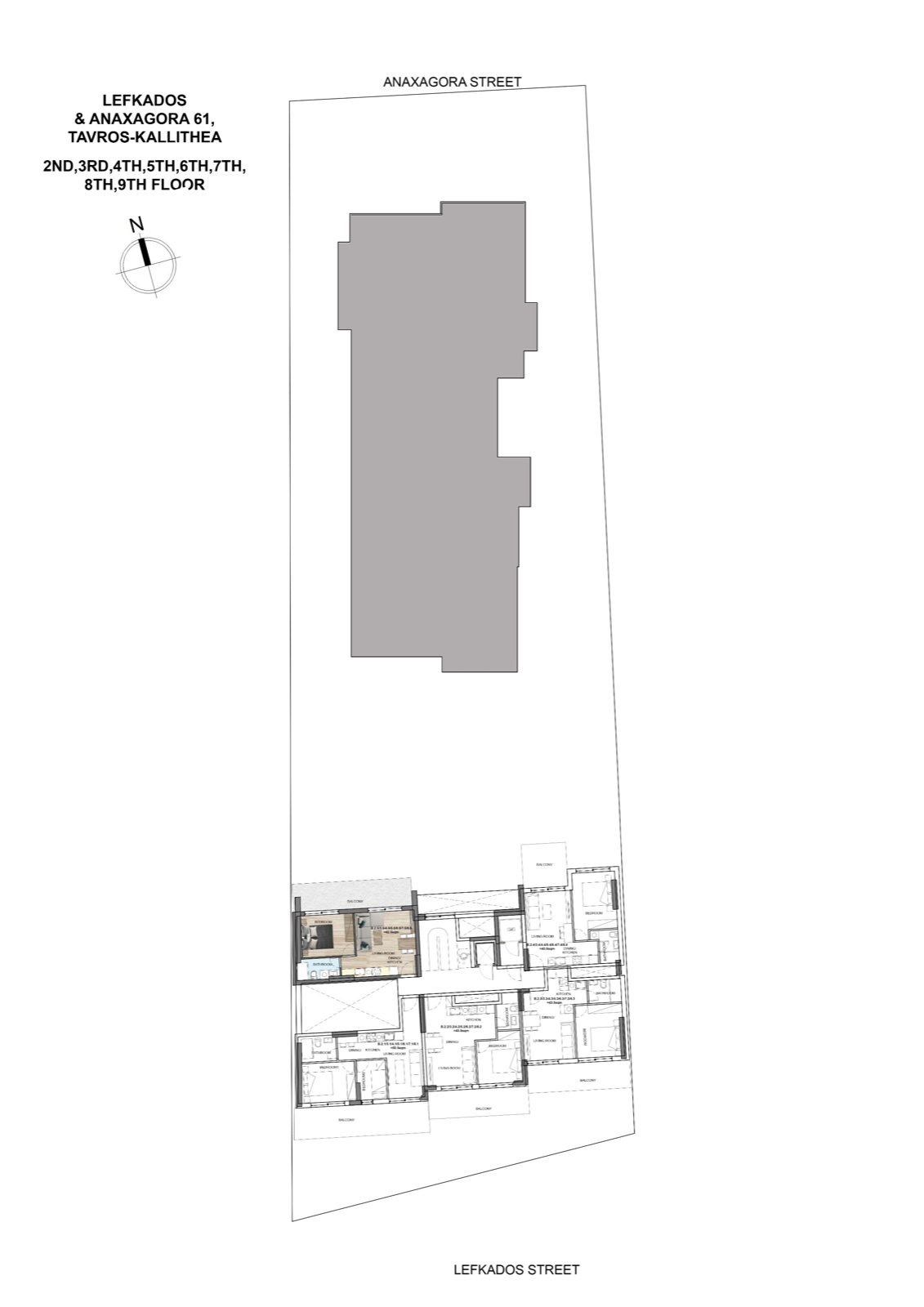 Leukados & Anaxagora 61, Kallithea-Tavros 38