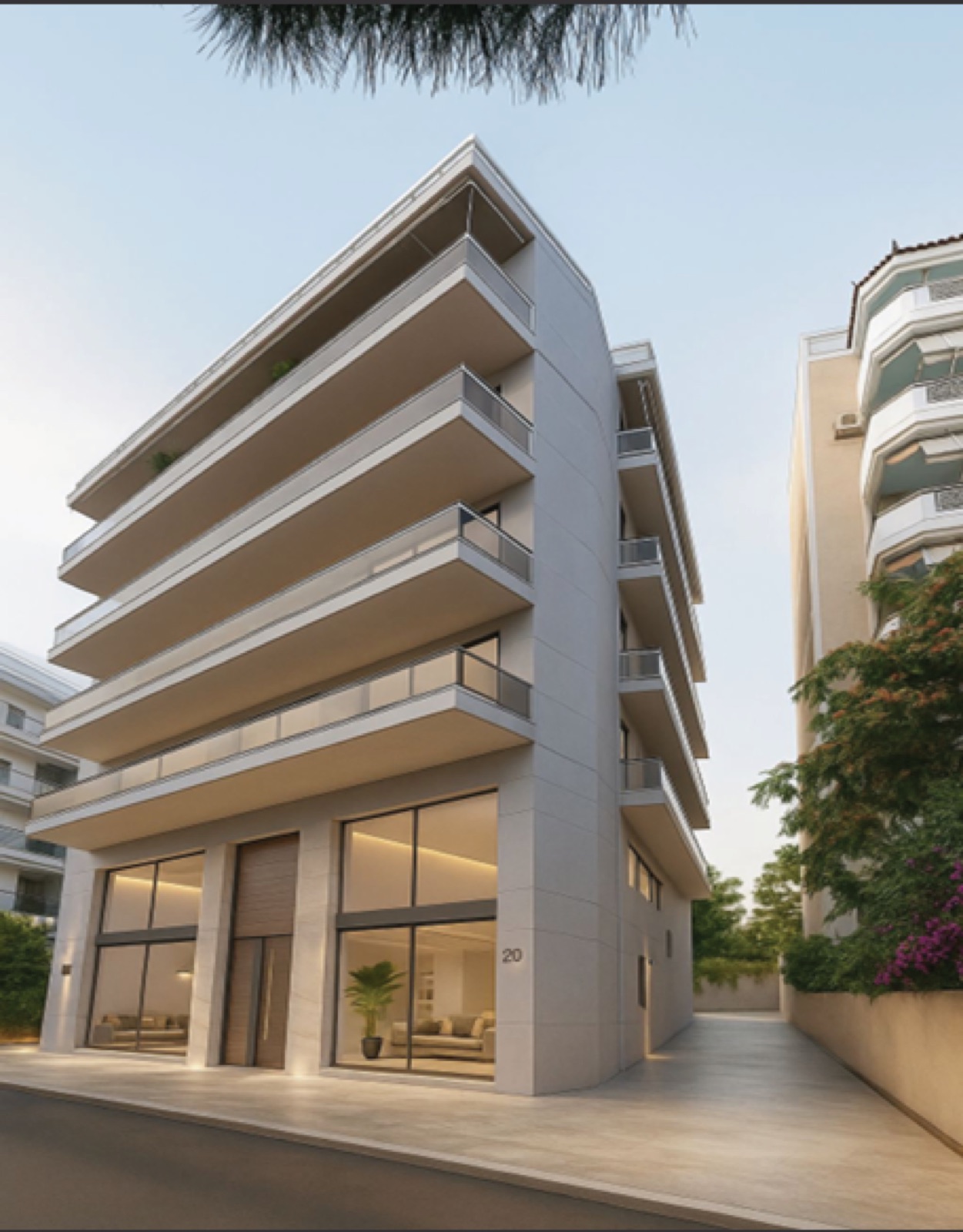 Santheos Tenarou, Glyfada