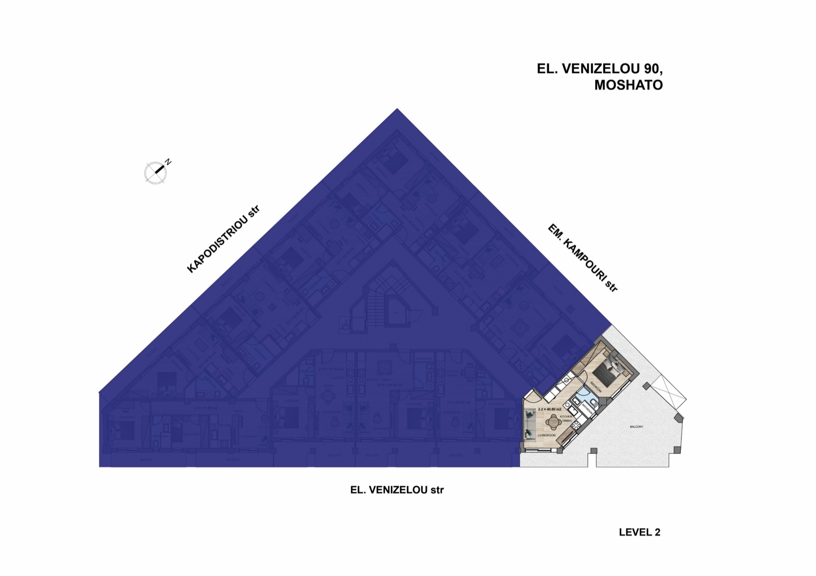 Eleftheriou Venizelou 90, Moschato — 2nd & 3rd Floors 30
