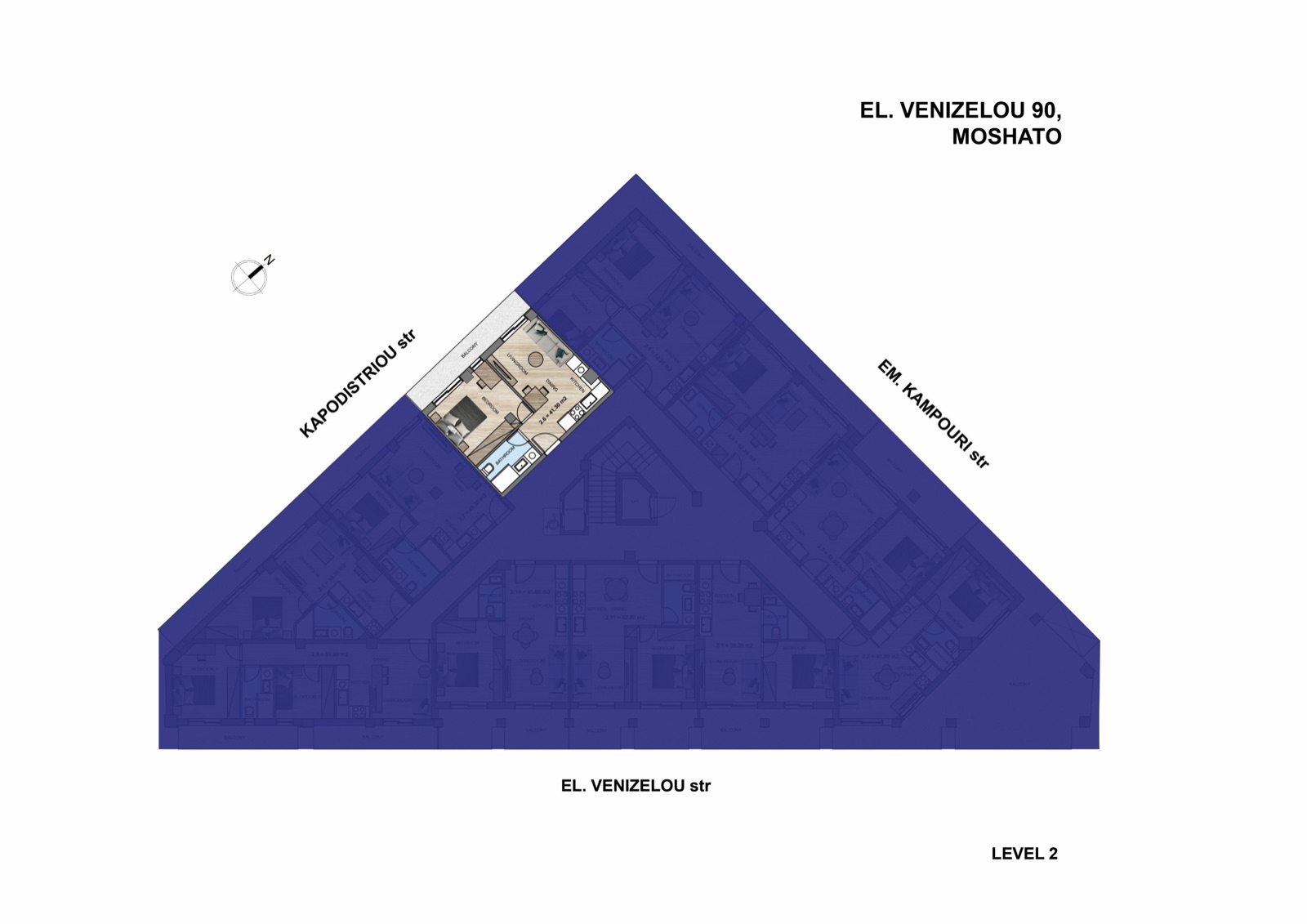 Eleftheriou Venizelou 90, Moschato — 2nd & 3rd Floors 40