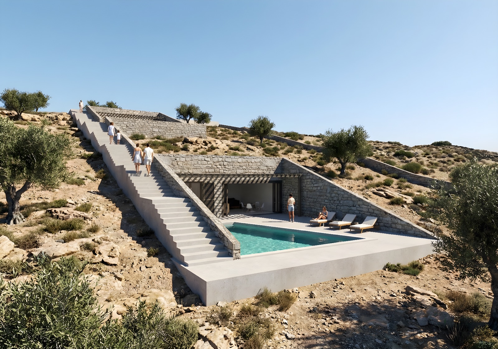 Kythnos Deniz Manzaralı Villalar
