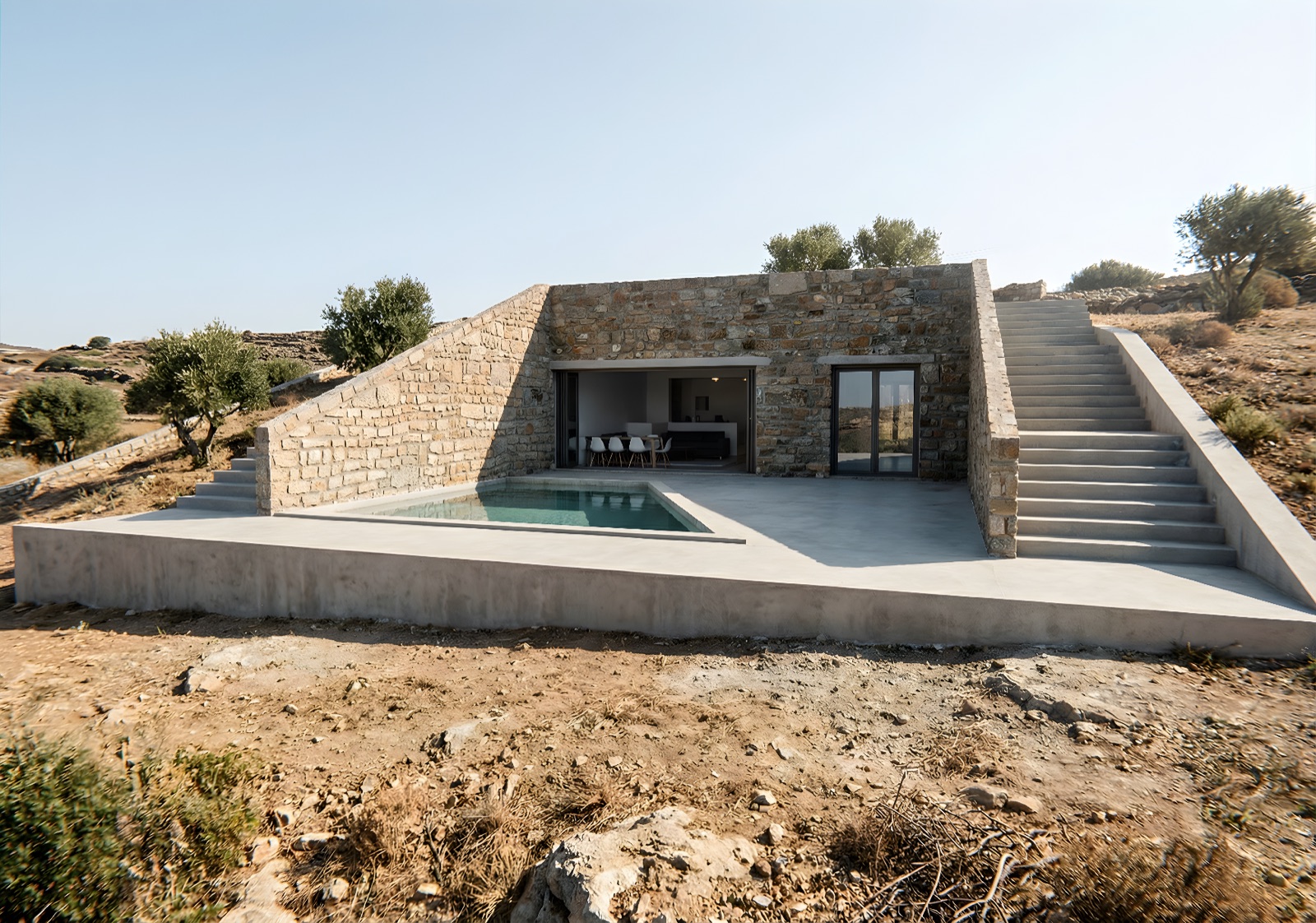 Kythnos Deniz Manzaralı Villalar 2