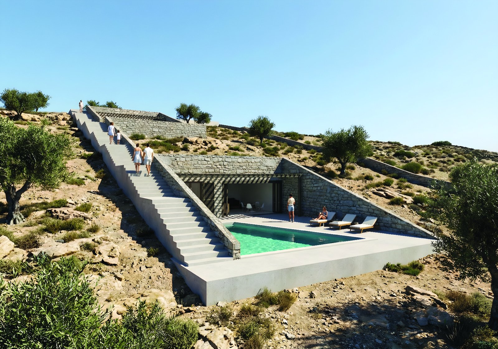Kythnos Deniz Manzaralı Villalar 3